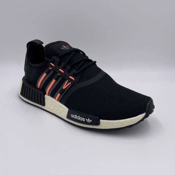 adidas NMD R1 Black Mens Shoes - Picture 7 of 8
